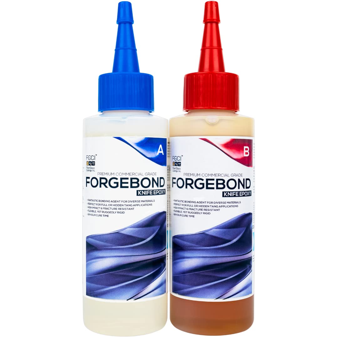 8-Ounce Forge Bond Epoxy for Knife Handles FullHidden Tang
