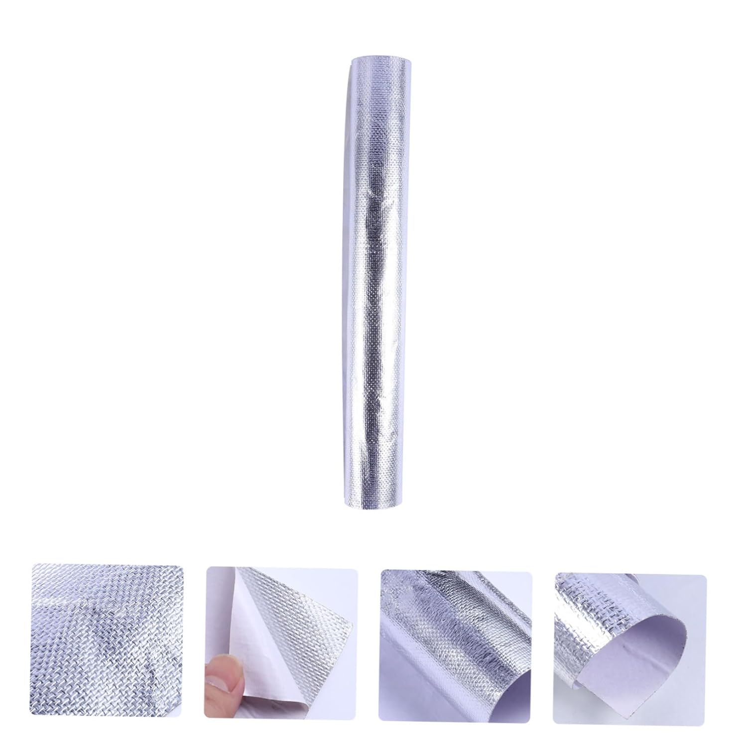 Premium Aluminum Foil Heat-Insulating Wallpapers for Self-Adhesive Use