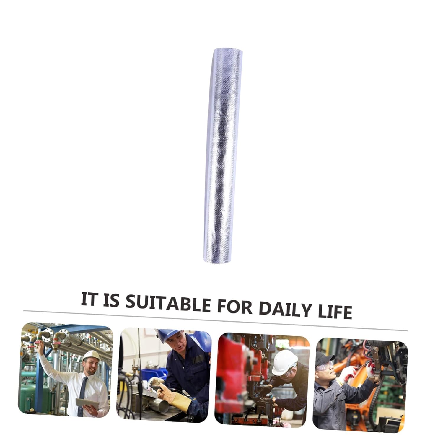 Premium Aluminum Foil Heat-Insulating Wallpapers for Self-Adhesive Use