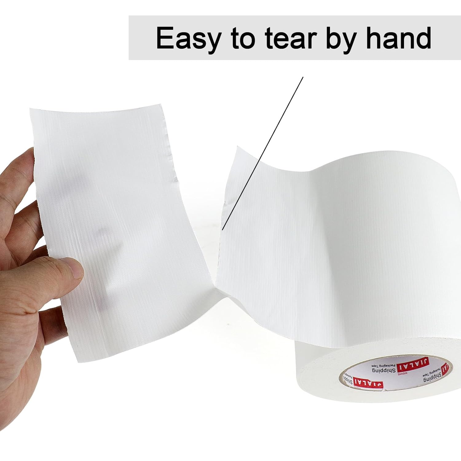 6 Heavy Duty White Duct Tape Waterproof UV Resistant