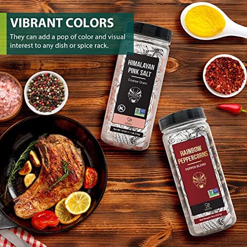 Himalayan Pink Salt Rainbow Peppercorn Refills