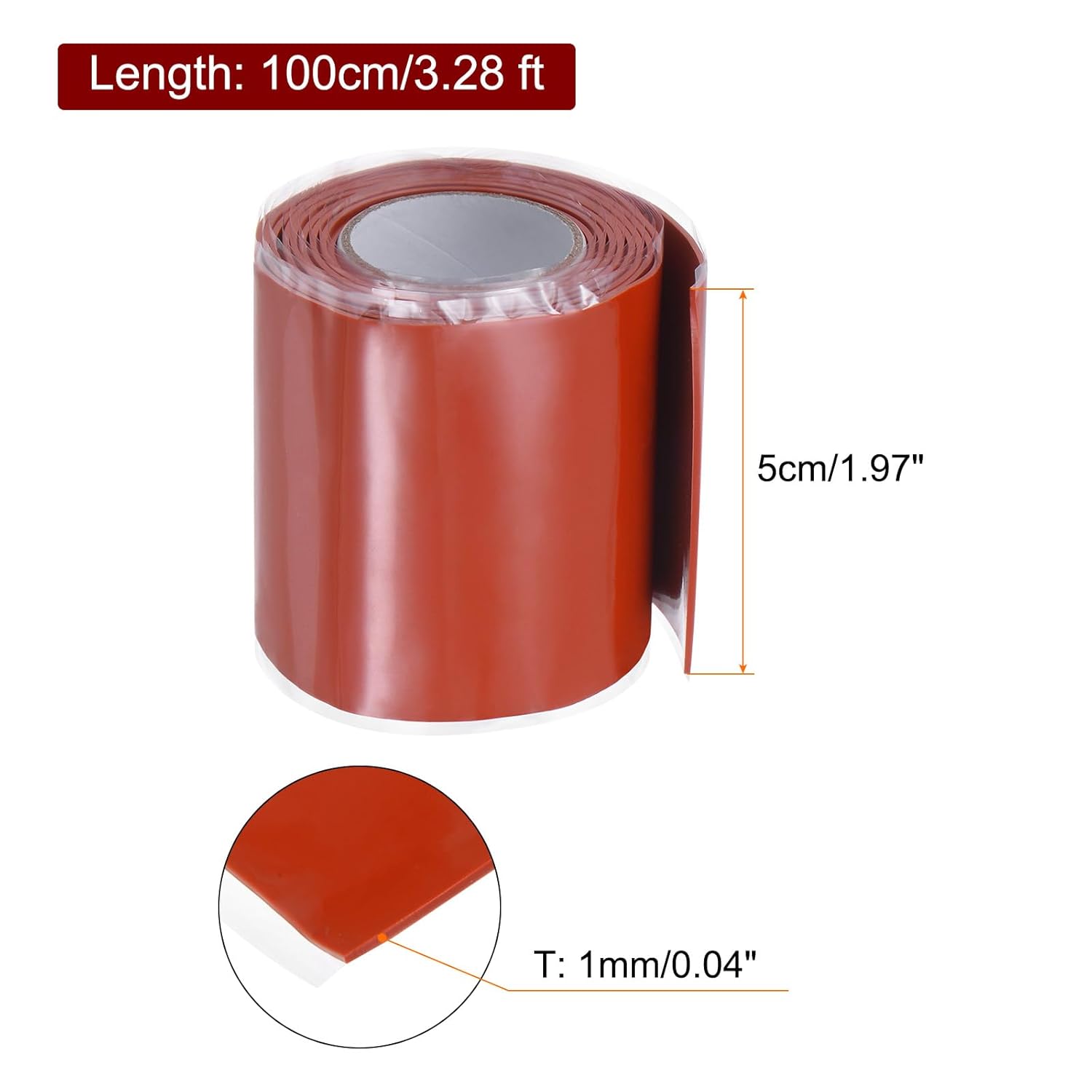Durable Self-Fusing Silicone Tape for plumbers best friend