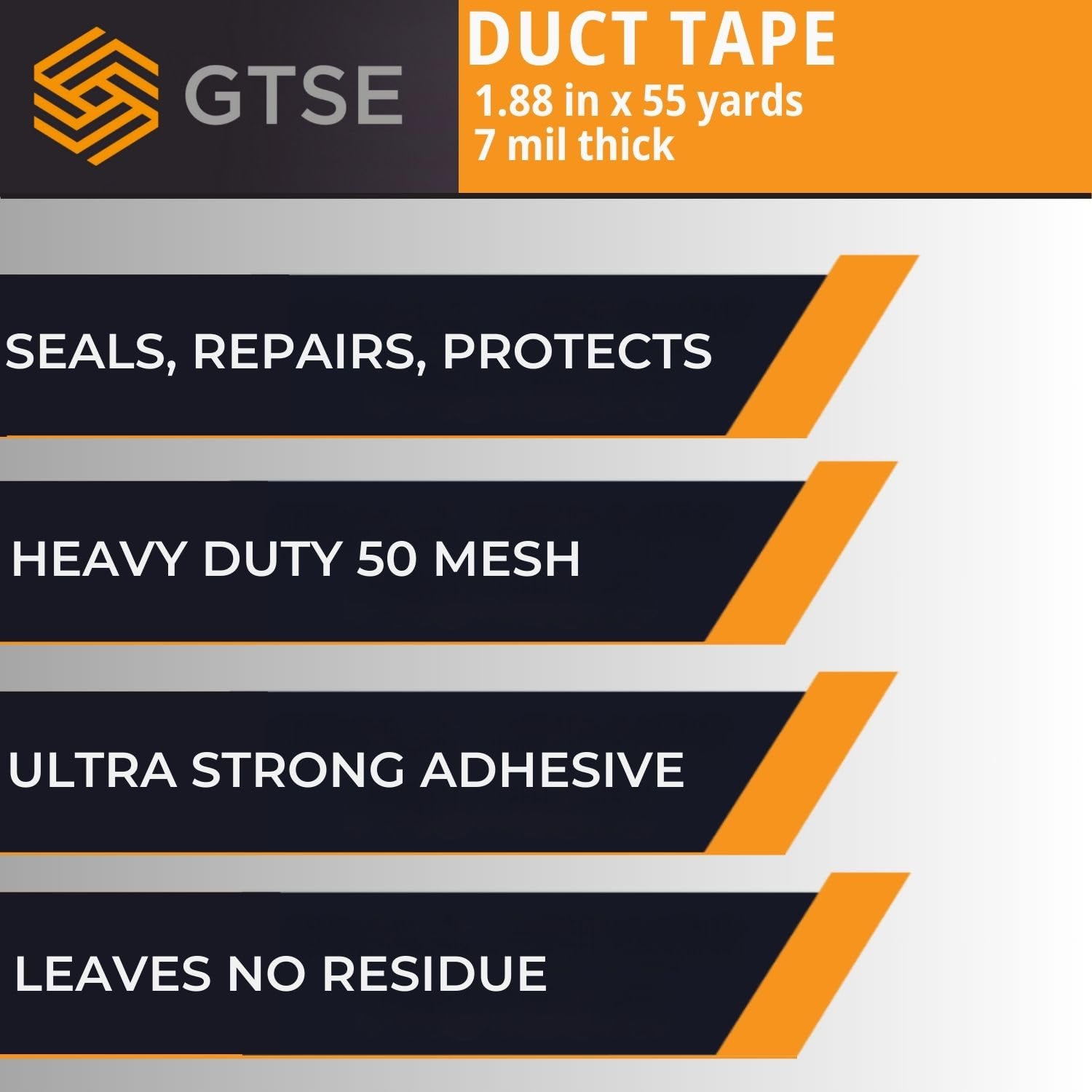 GTSE Red Duct Tape 2 x 55yd Heavy Duty