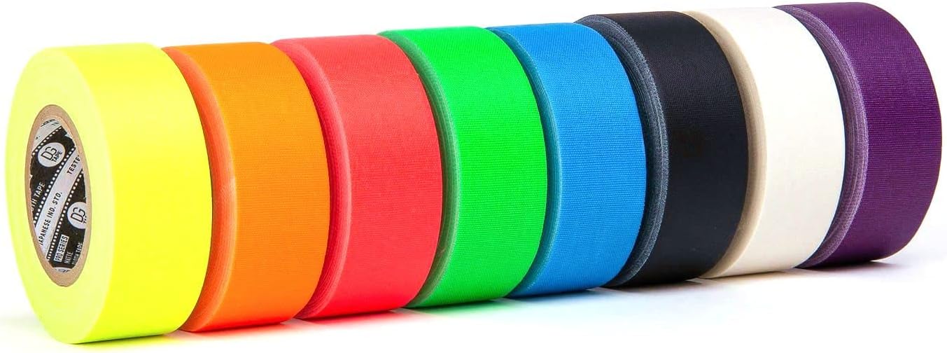 Fluorescent Yellow Gaffer Tape 1 x 11yd