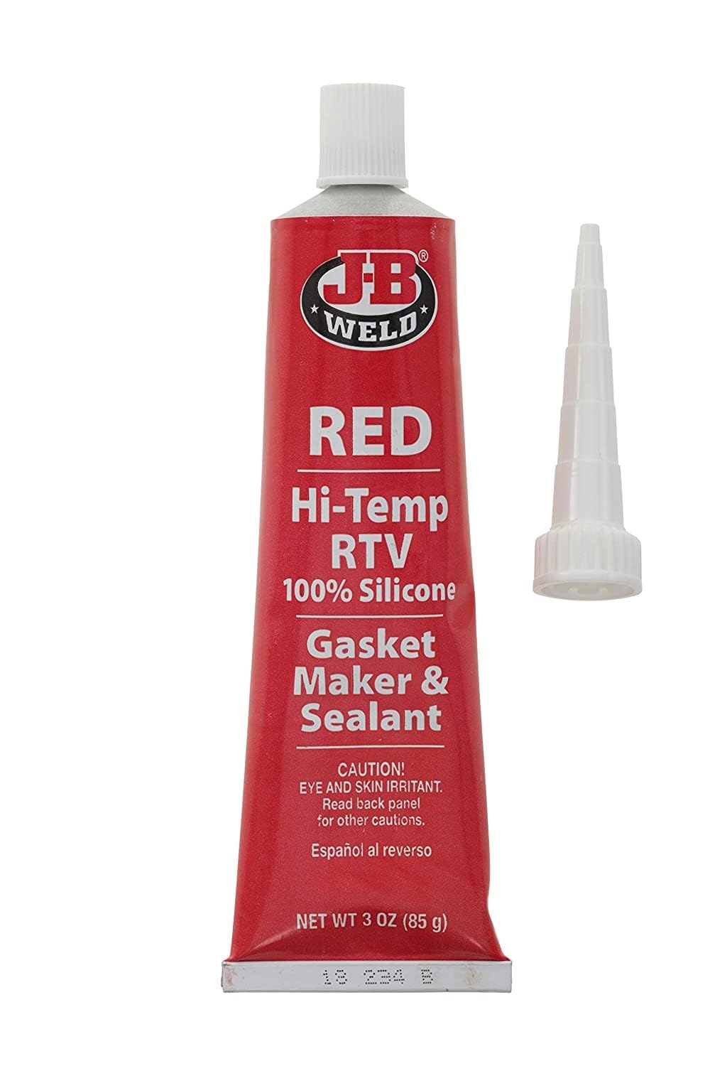J-B Weld RTV Silicone Gasket Maker - Red - 3 oz