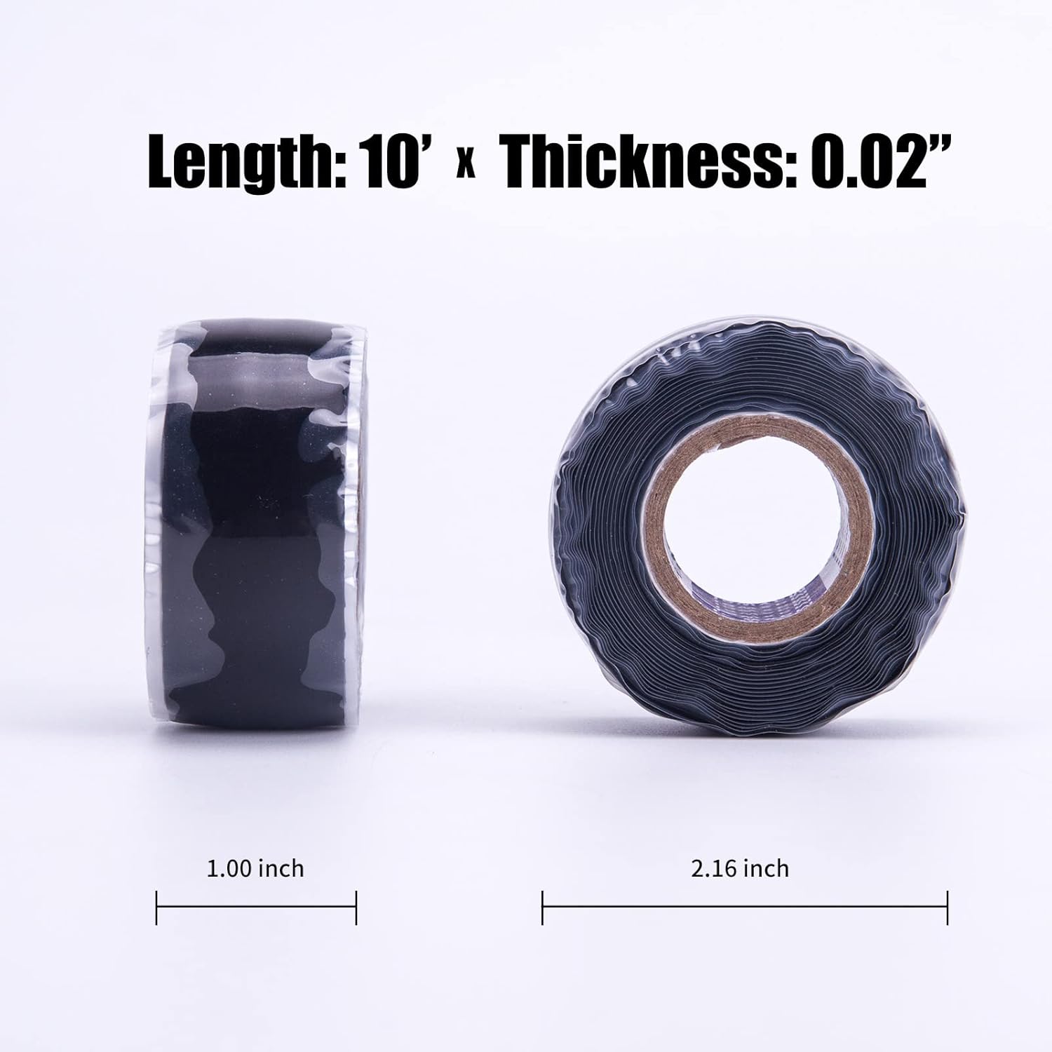 Self-Fusing Silicone Tape Leak Seal