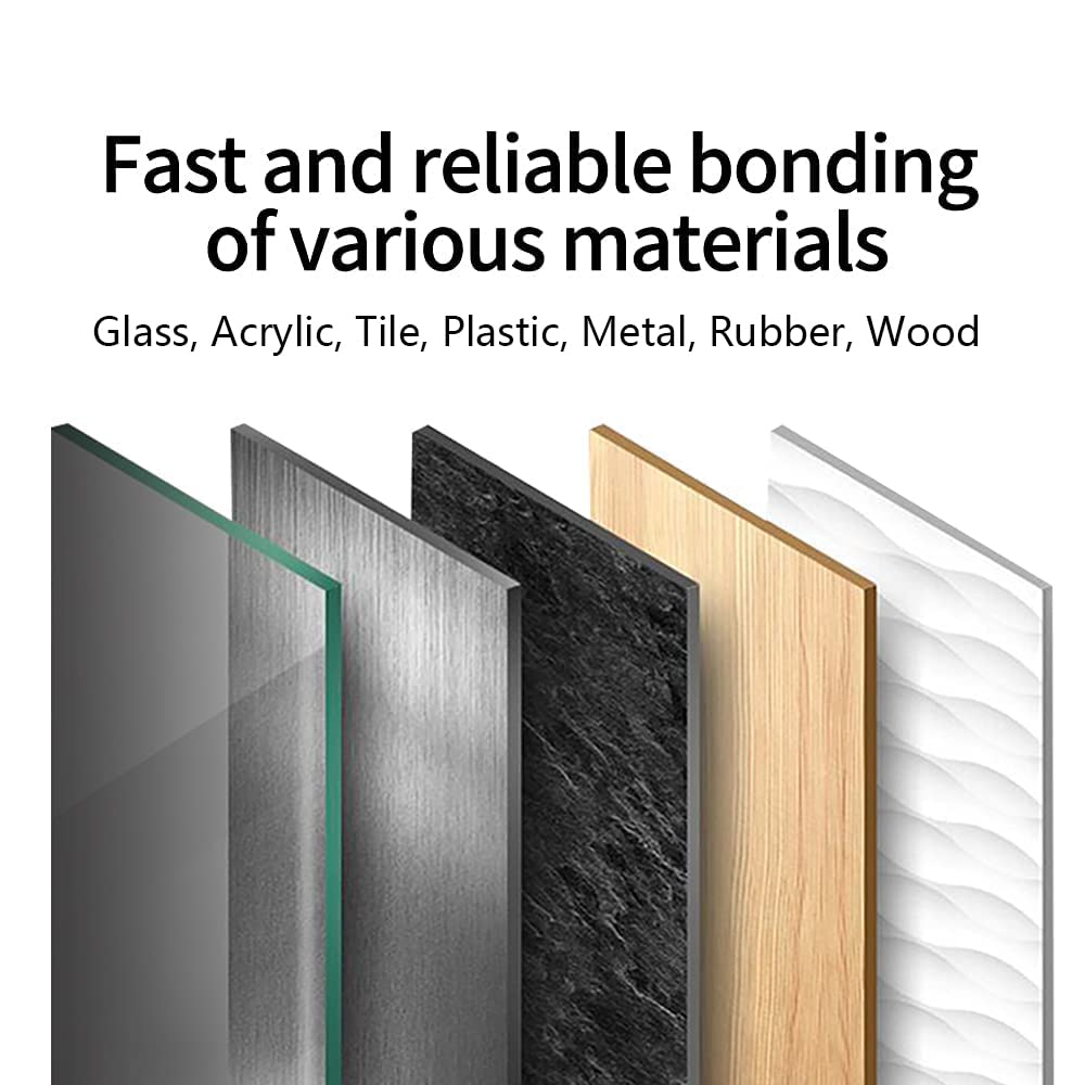 Quick Strong Glass Acrylic Adhesive