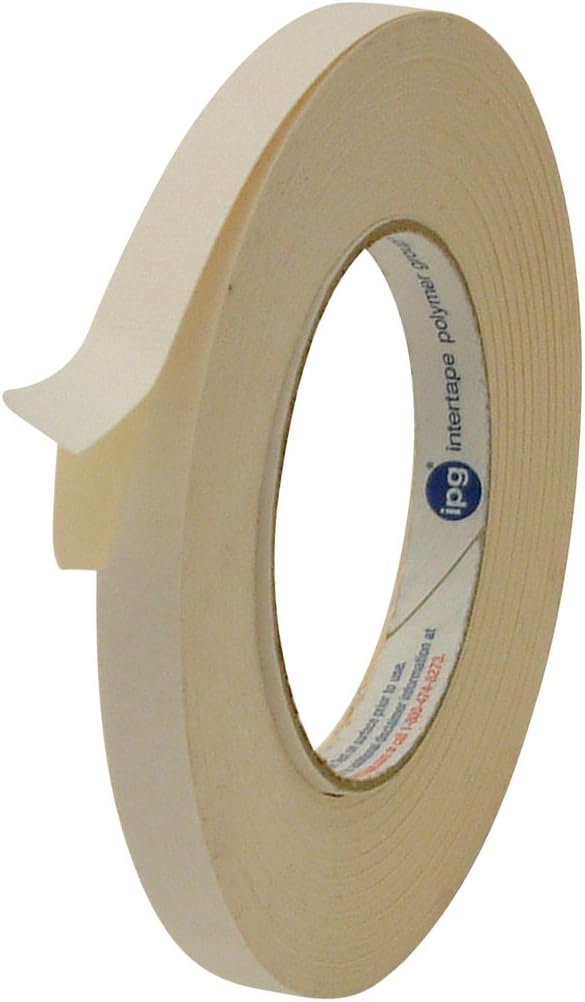 Intertape 591 Flatback Tape 12 x 36 yd Durable Adhesive for Duct