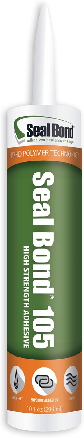 Seal Bond105 Black MarineIndustrial Adhesive Sealant 103 oz