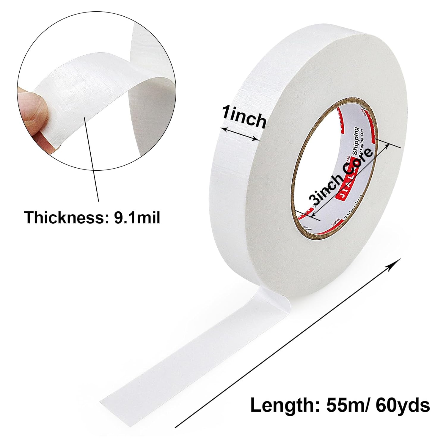 Versatile 1-inch Duct Tape for Immediate Repairs