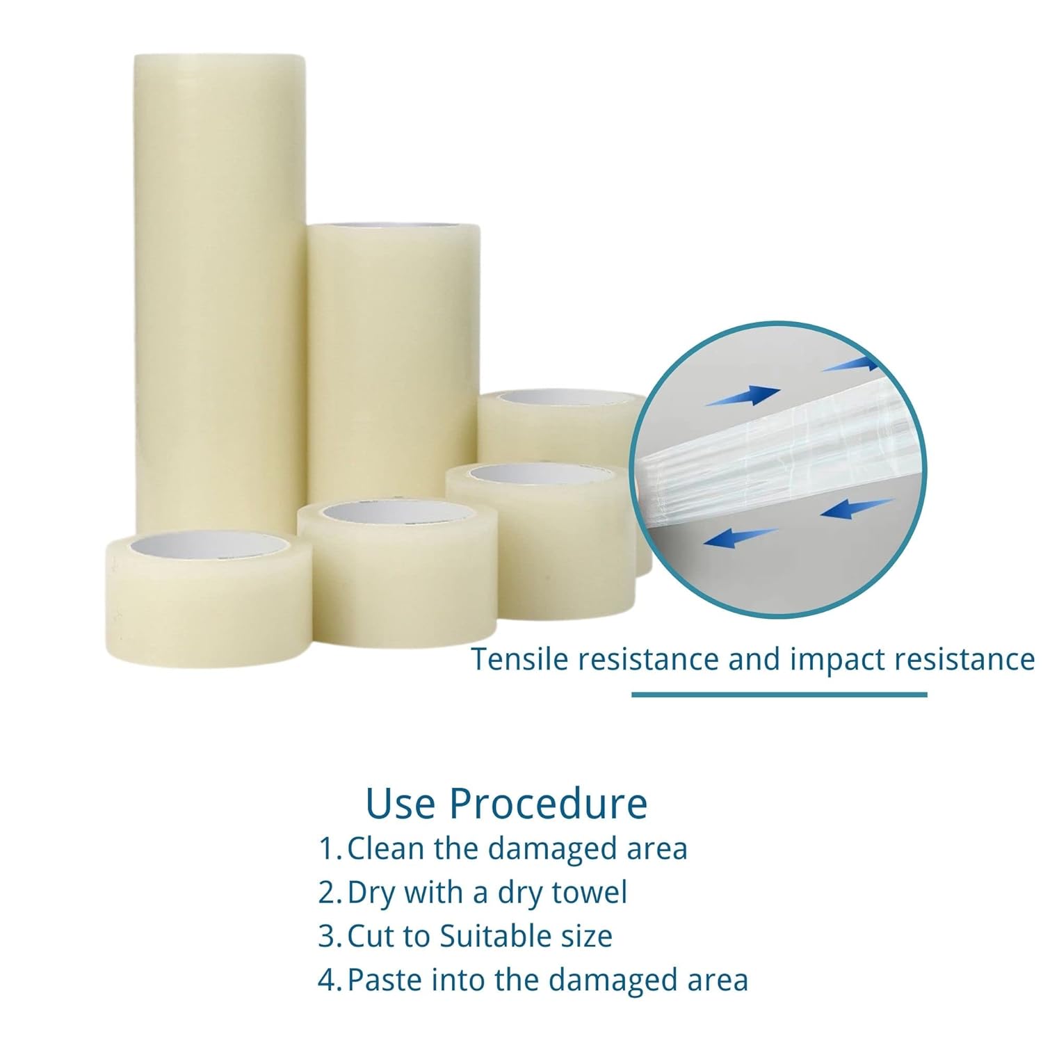 Greenhouse Repair Tape 8in x 164ft Heavy Duty