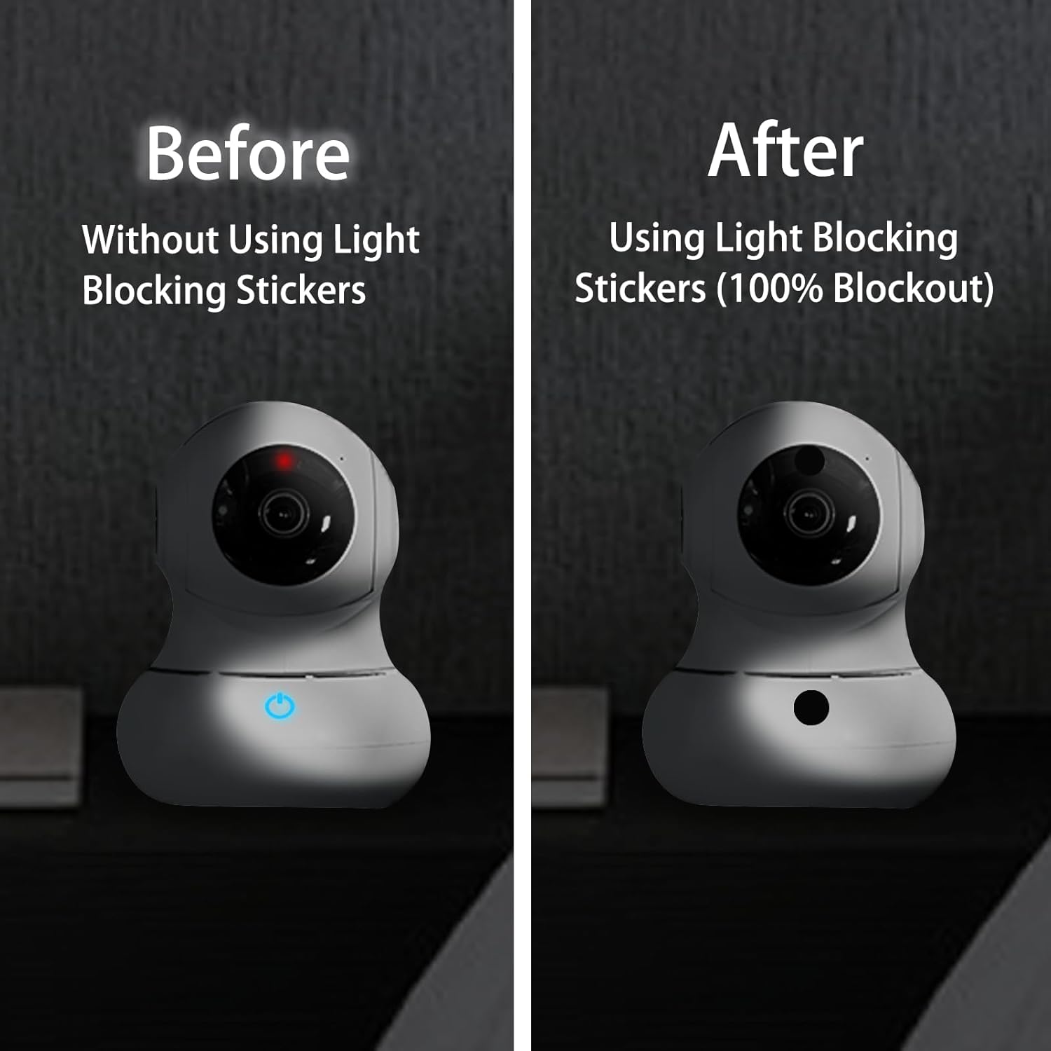 Blocking LED Light For Privacy