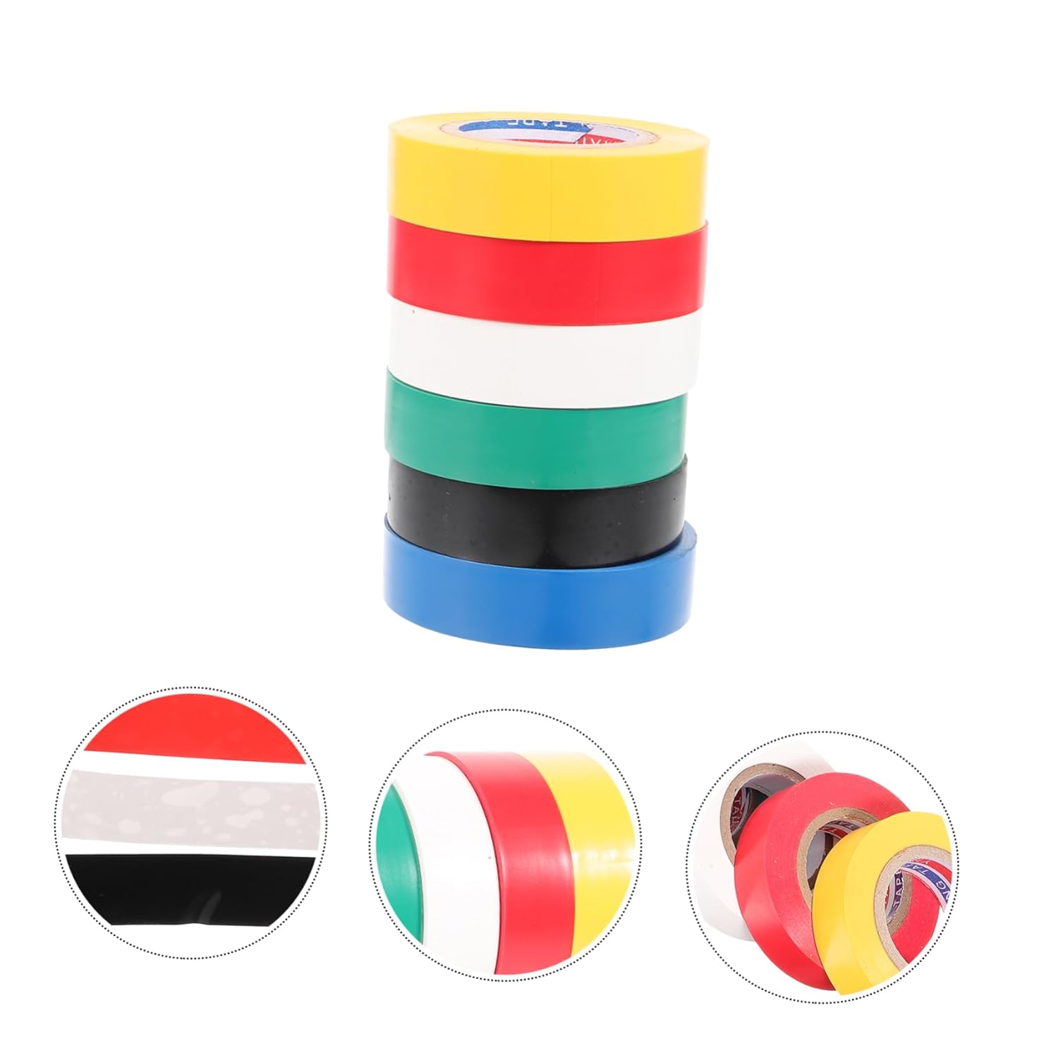 6-Pack Fire Retardant Duct Tape for Electric Use