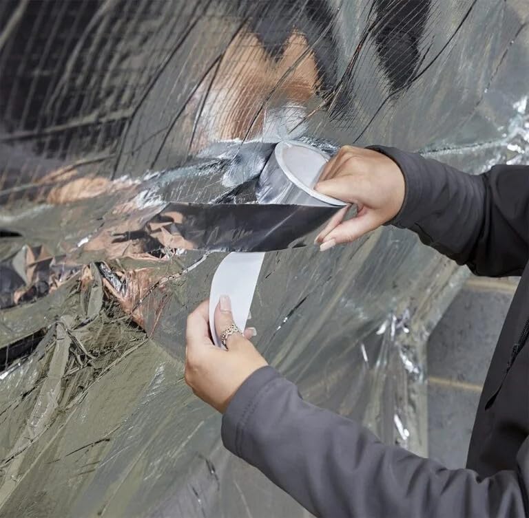 Premium 3 Inch x 82 Foot Aluminum Foil Tape for HVAC Repair