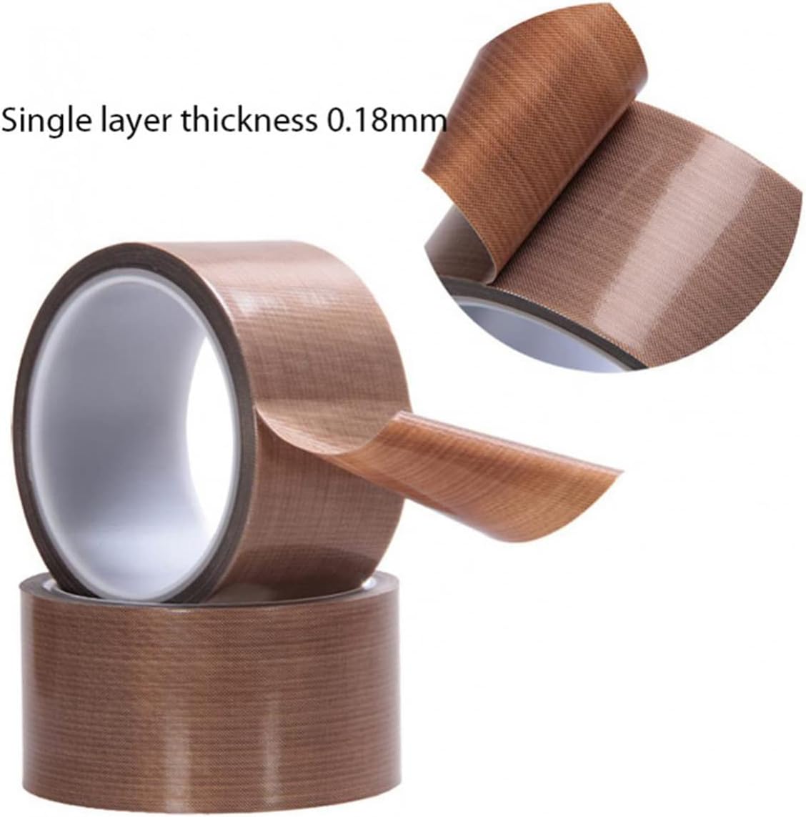 051-Inch x 33 Feet PTFE Heat Resistant Tape