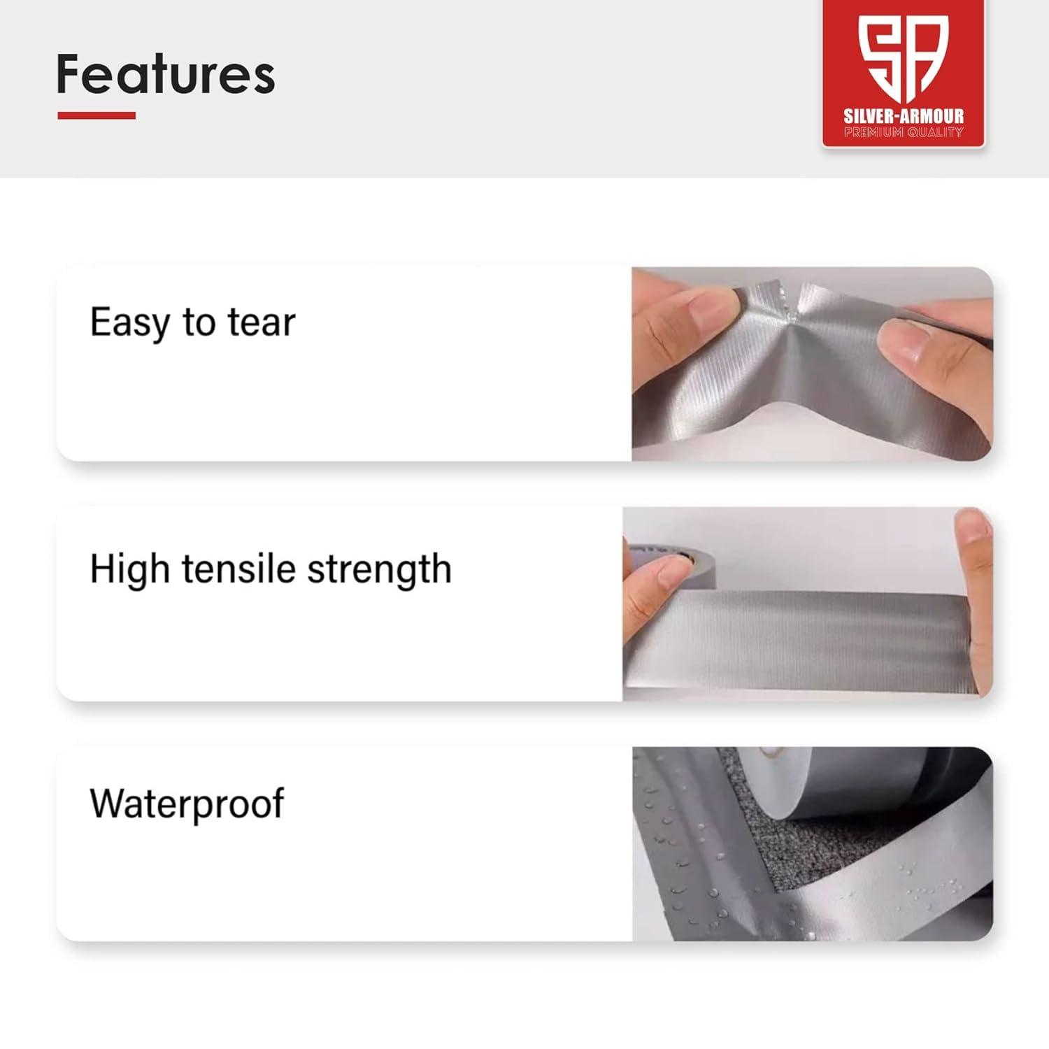 Durable 40 Yards Heavy Duty Duct Tape