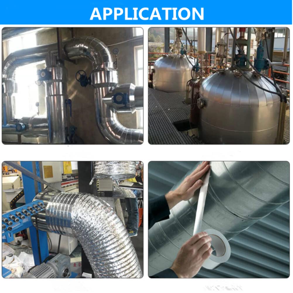 Durable Aluminum Foil Tape for HVAC Systems
