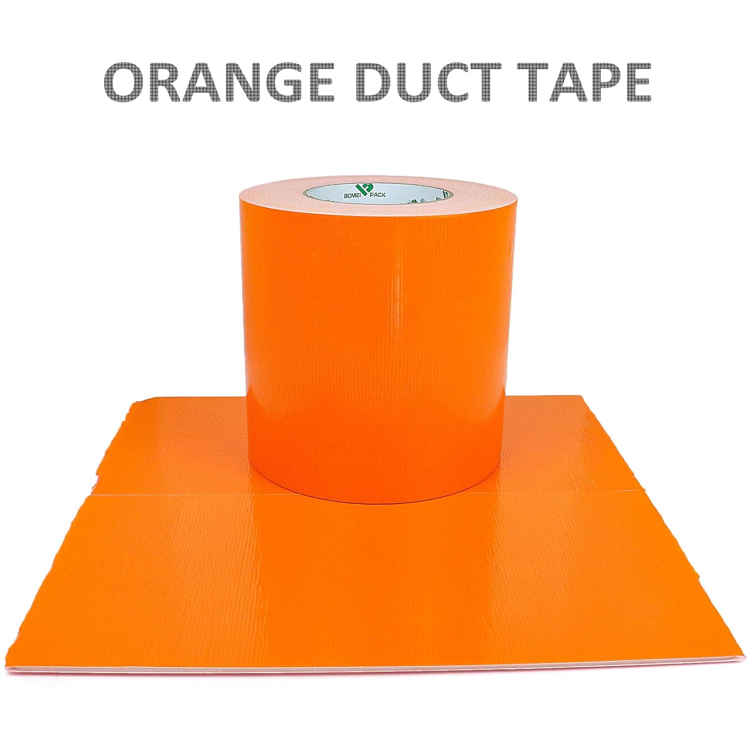 BOMEI PACK 6inch Wide Orange Duct Tape