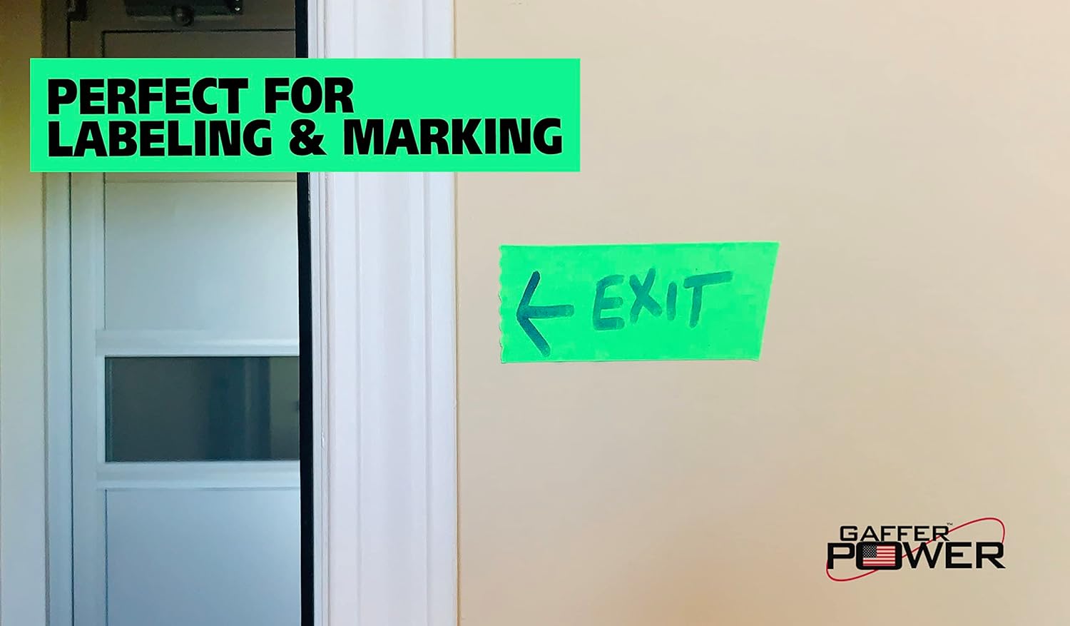Professional Fluorescent Green Gaffer Tape