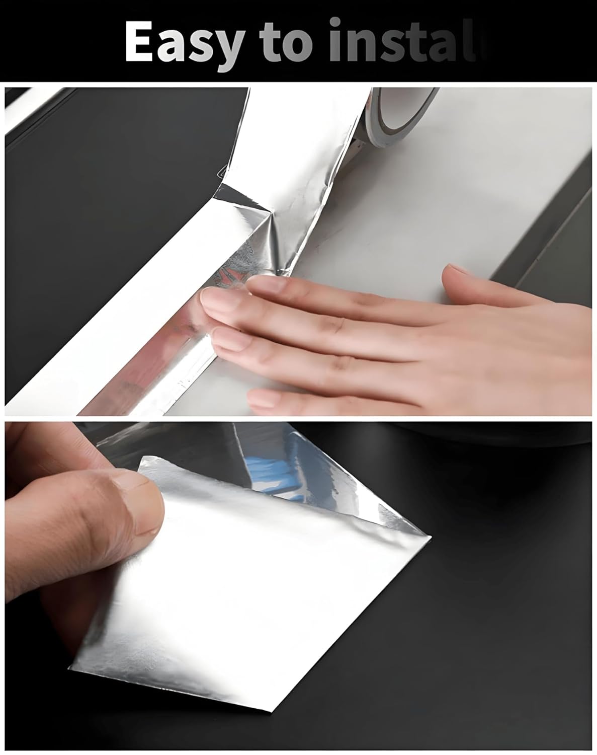 Thick Metal Duct Tape for HVAC Applications
