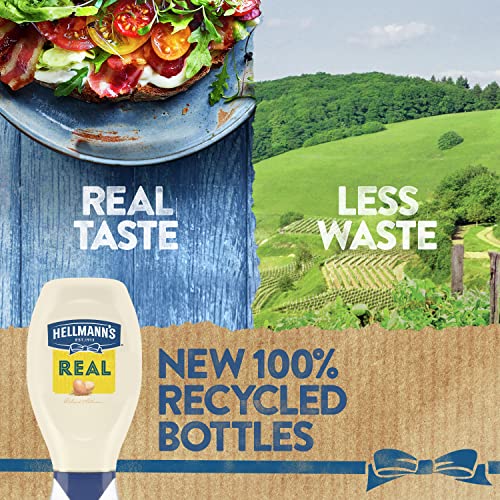 Hellmanns Real Mayonnaise Squeeze Bottle 3 Count