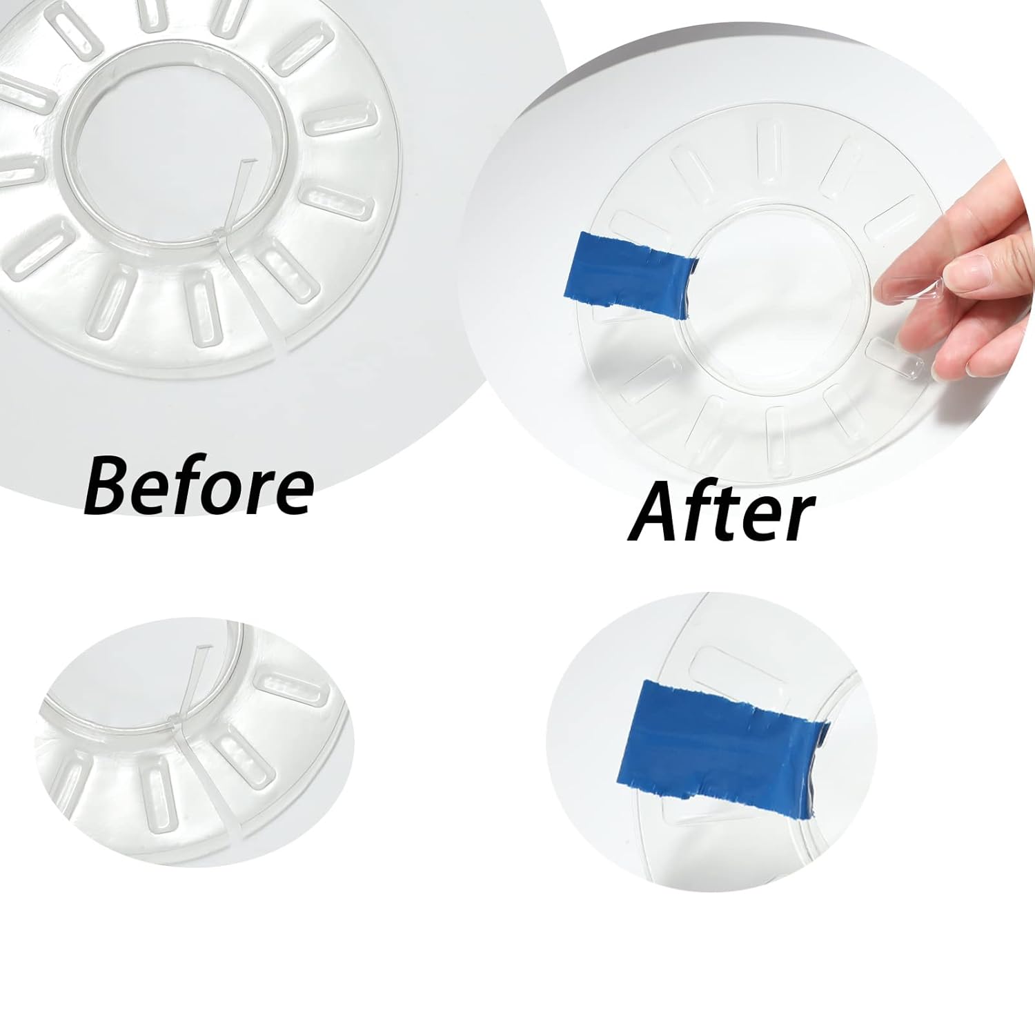 Durable Duct Tape Waterproof Buffet Door Solution