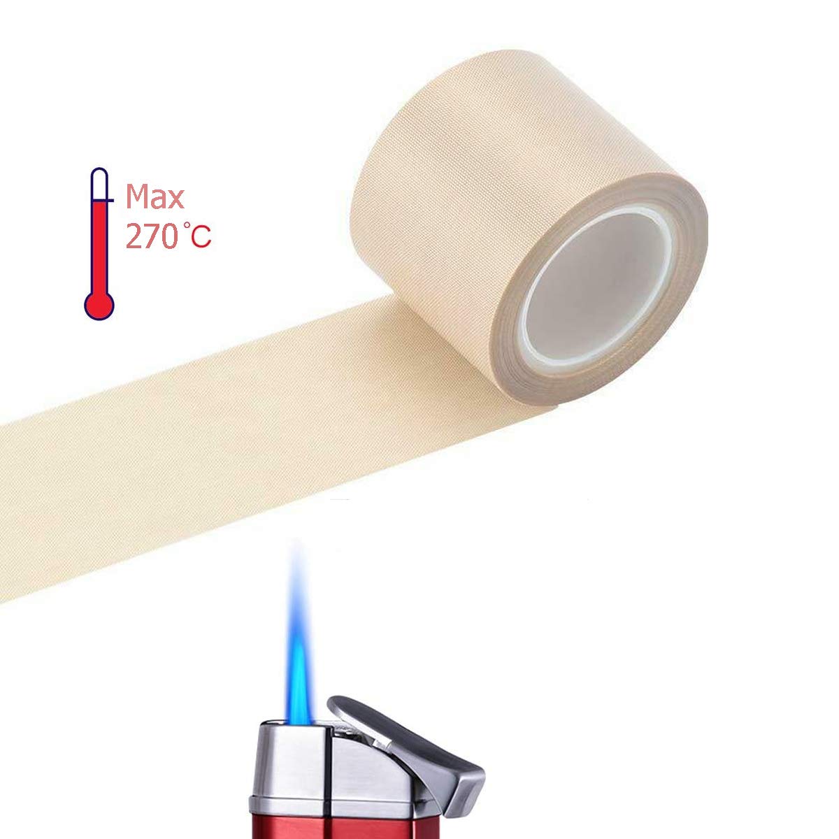 Dual-Layer PTFE Heat-Resistant Sealing Tape for Industrial Use