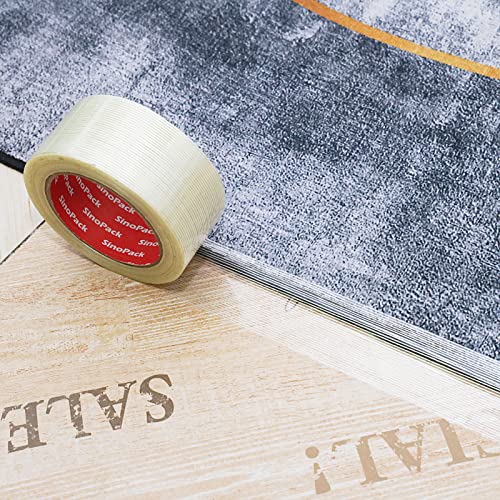 SinoPack Filament Strapping Tape 3-Pack 55 Mil x 2 In