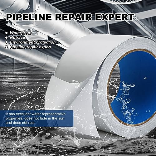 Professional Heavy Duty Aluminum Foil Duct Tape for HVAC More
