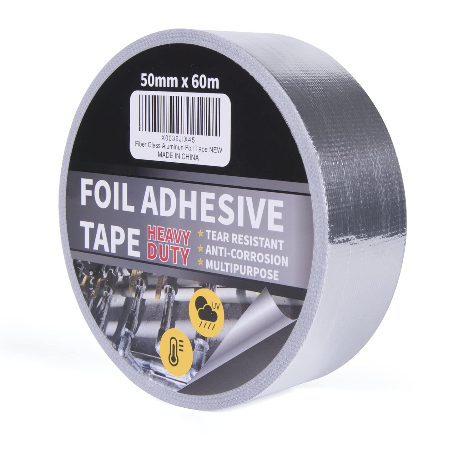 Thermal Shield for Air Ducts Heat Blocking Tape 196ft Roll