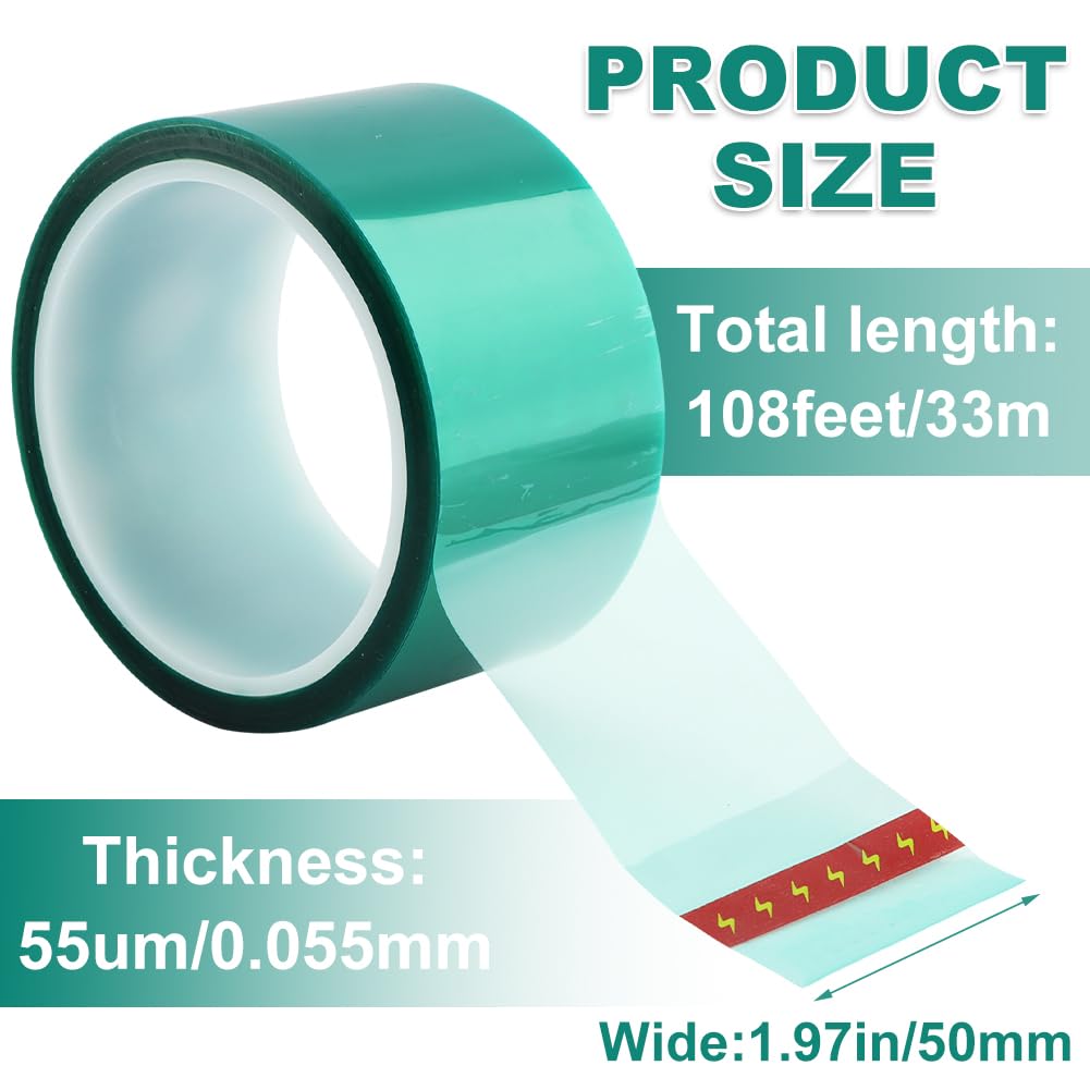 Resin Tape 108FT Easy to Peel Heat Resistant