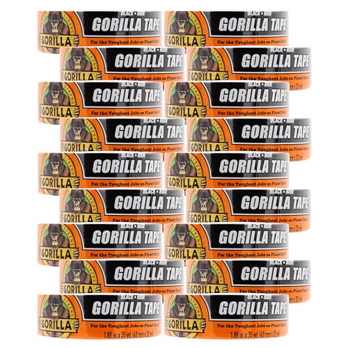 Gorilla Black Duct Tape 188 x 35 yd Bulk 18