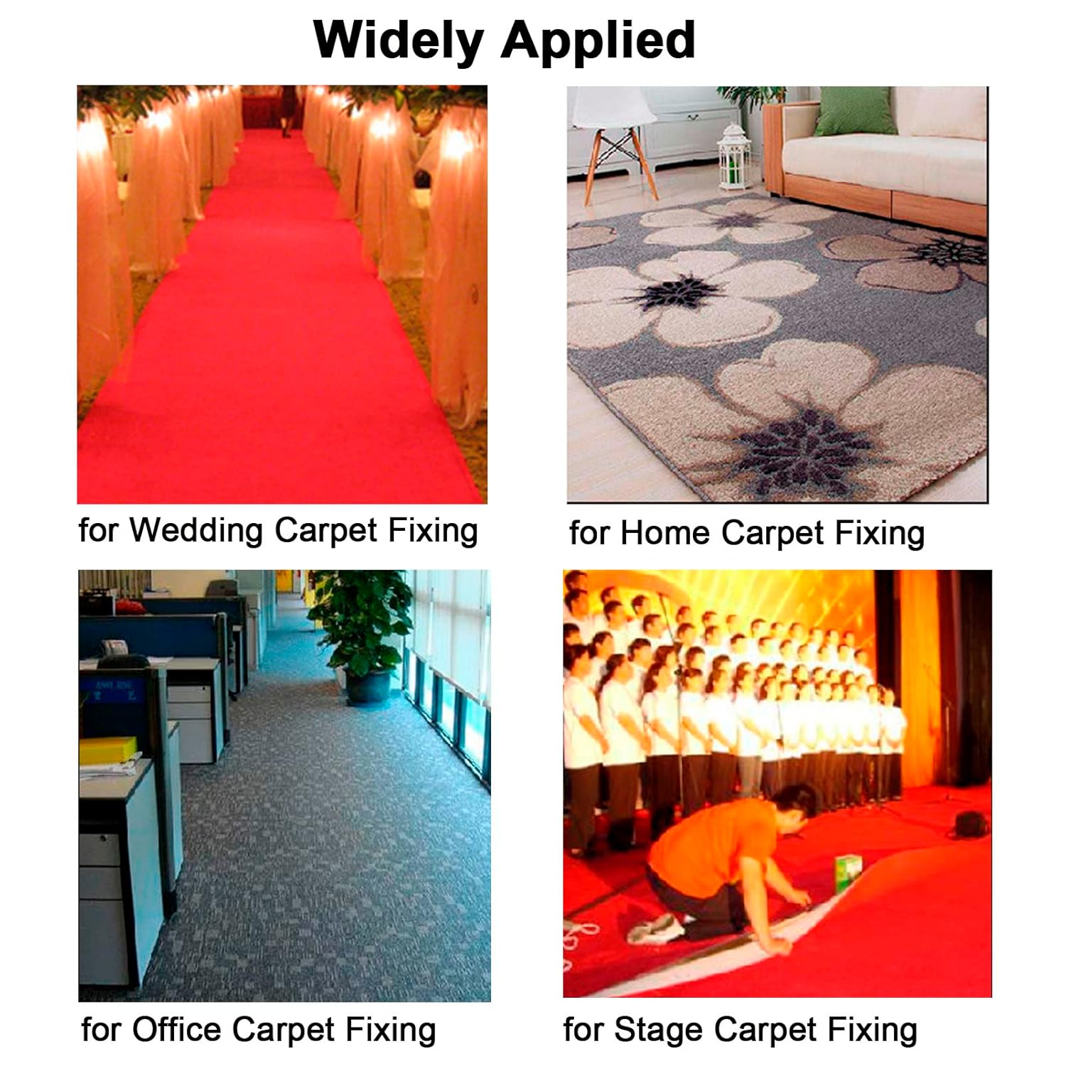 Carpet Tape 2-Pack Double Sided