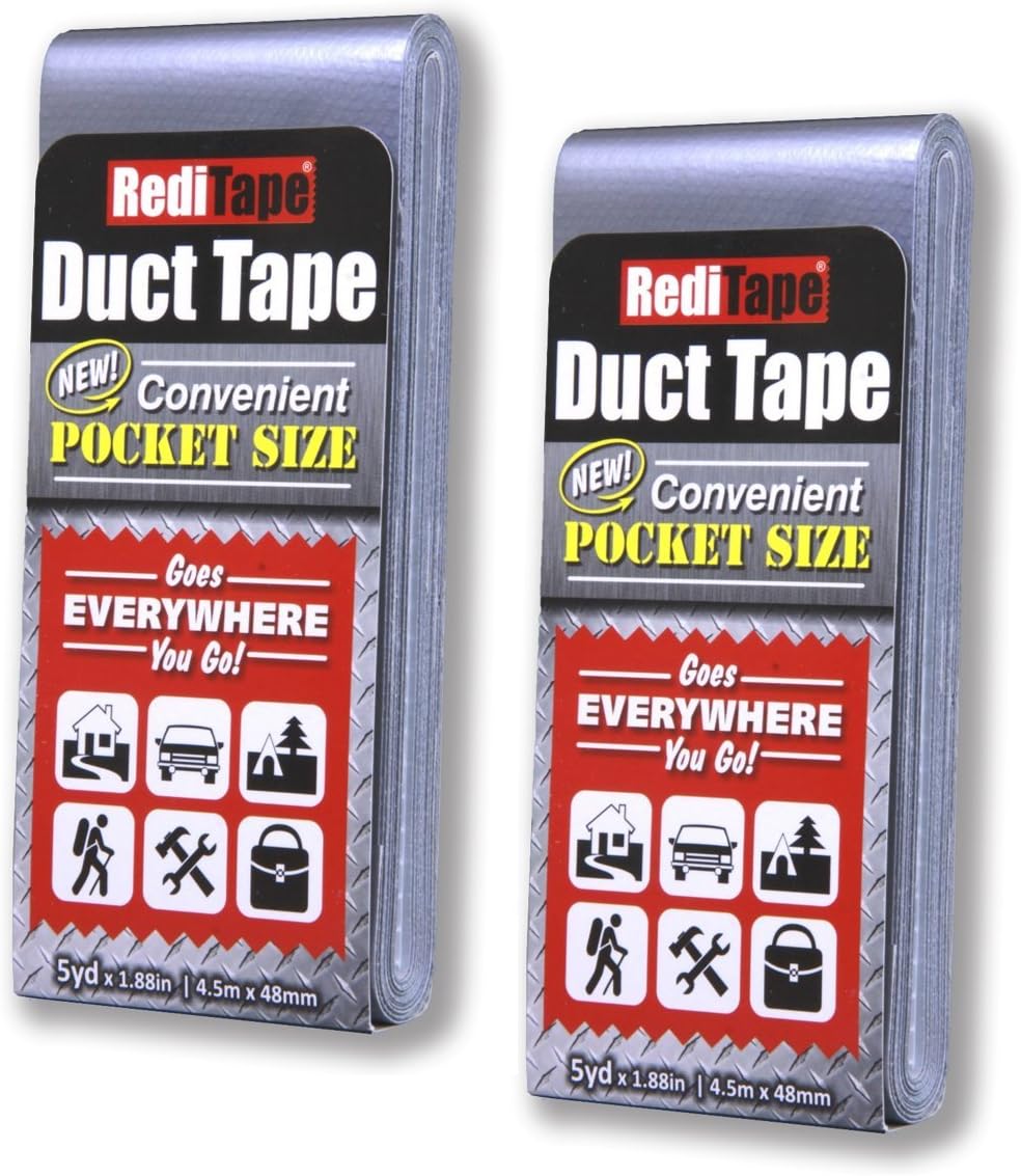 Compact Duct Tape - Travel Size for Camping More