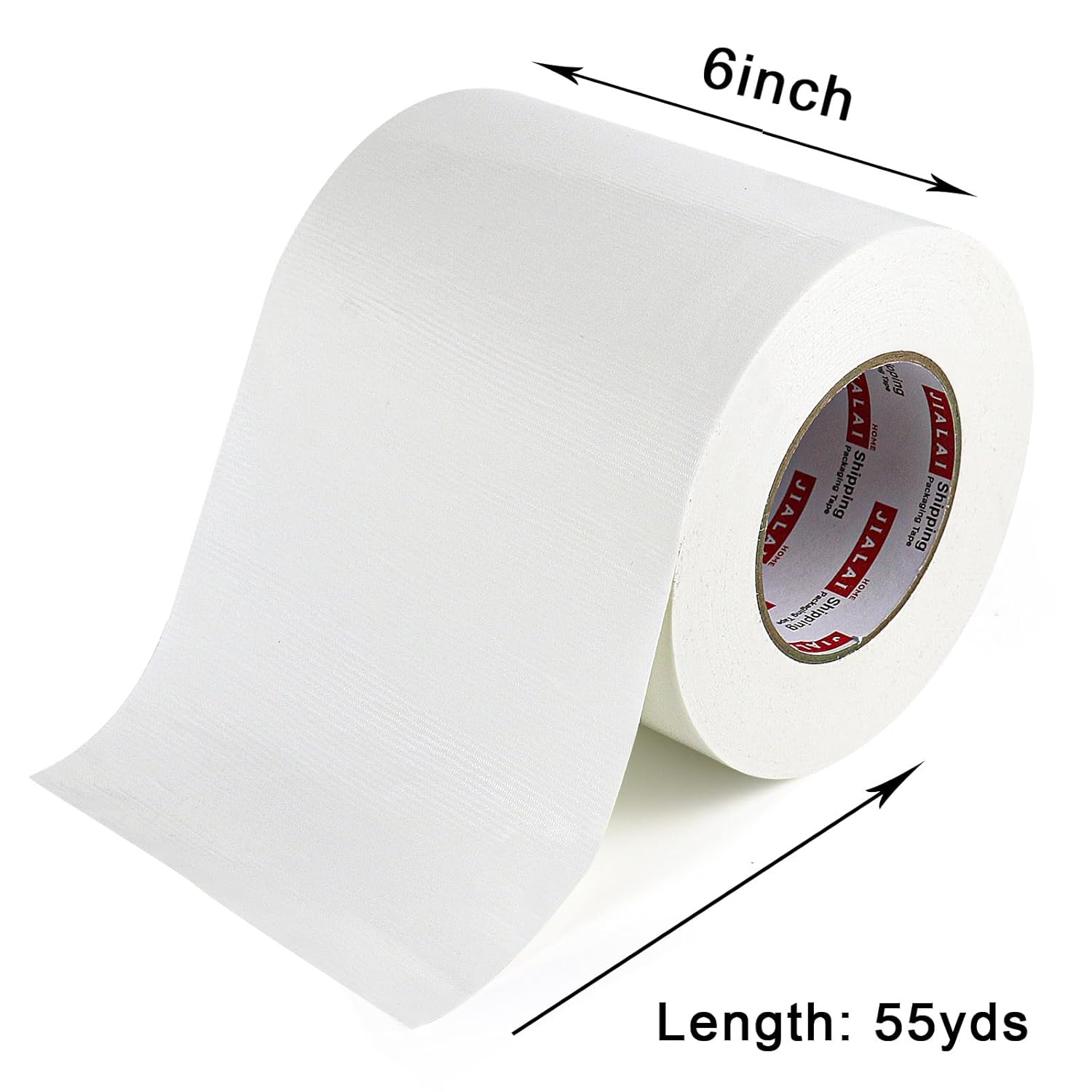 6 Heavy Duty White Duct Tape Waterproof UV Resistant