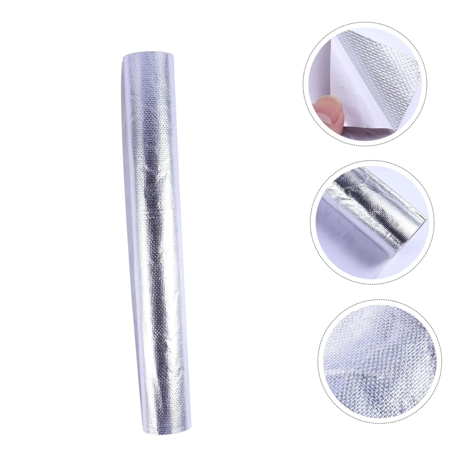 Premium Aluminum Foil Heat-Insulating Wallpapers for Self-Adhesive Use