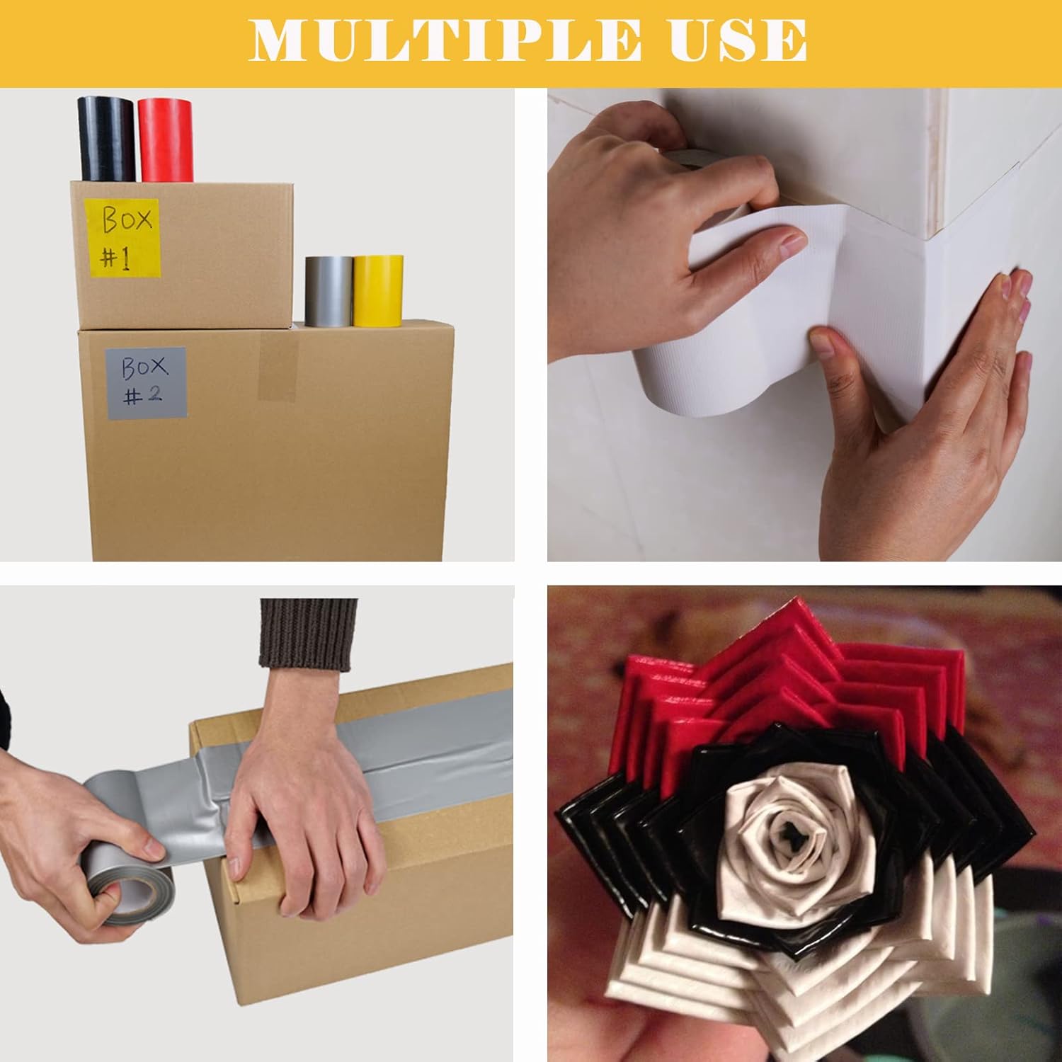 Durable Duct Tape for Crafts and Home Improvement