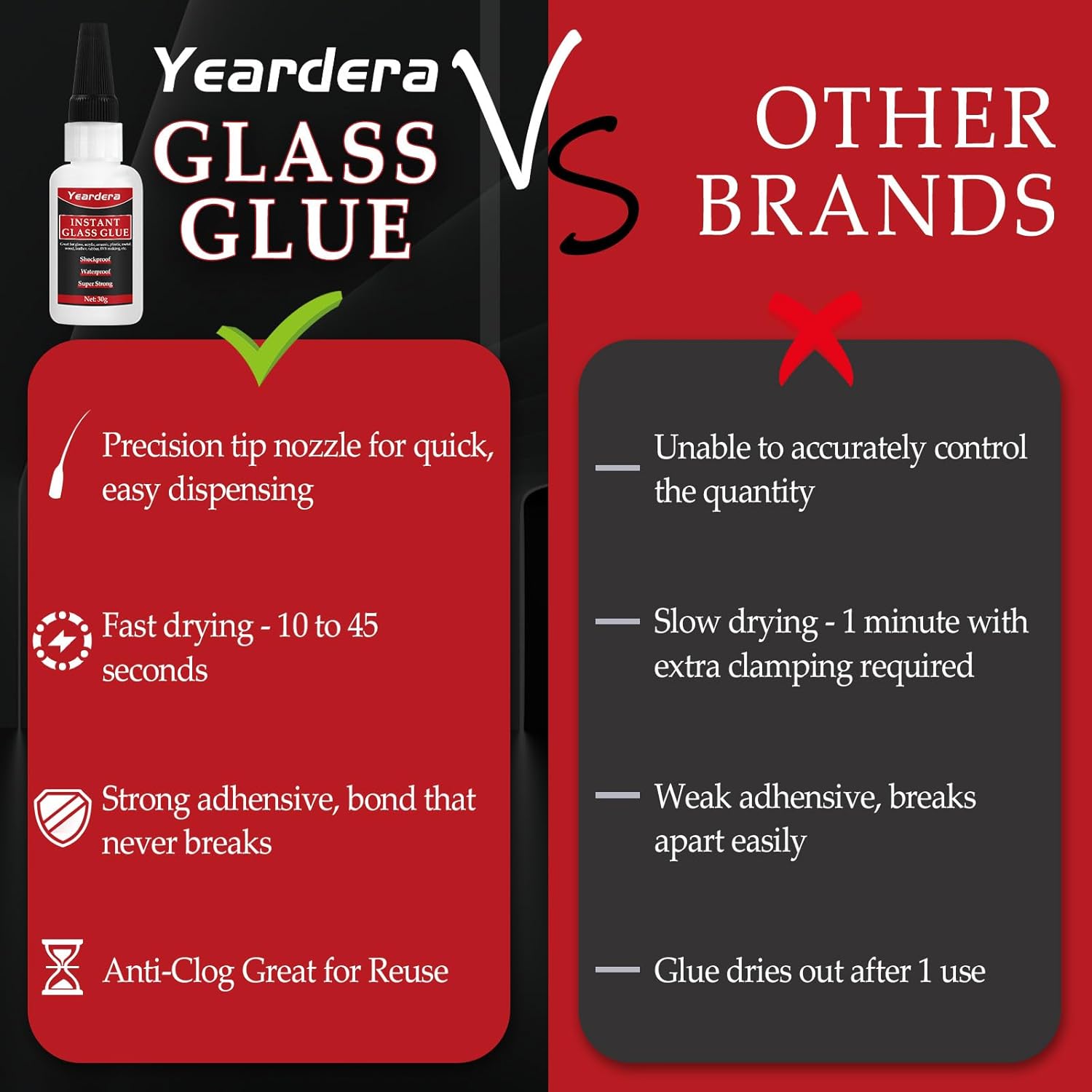 Instant Glass Glue 30g Original