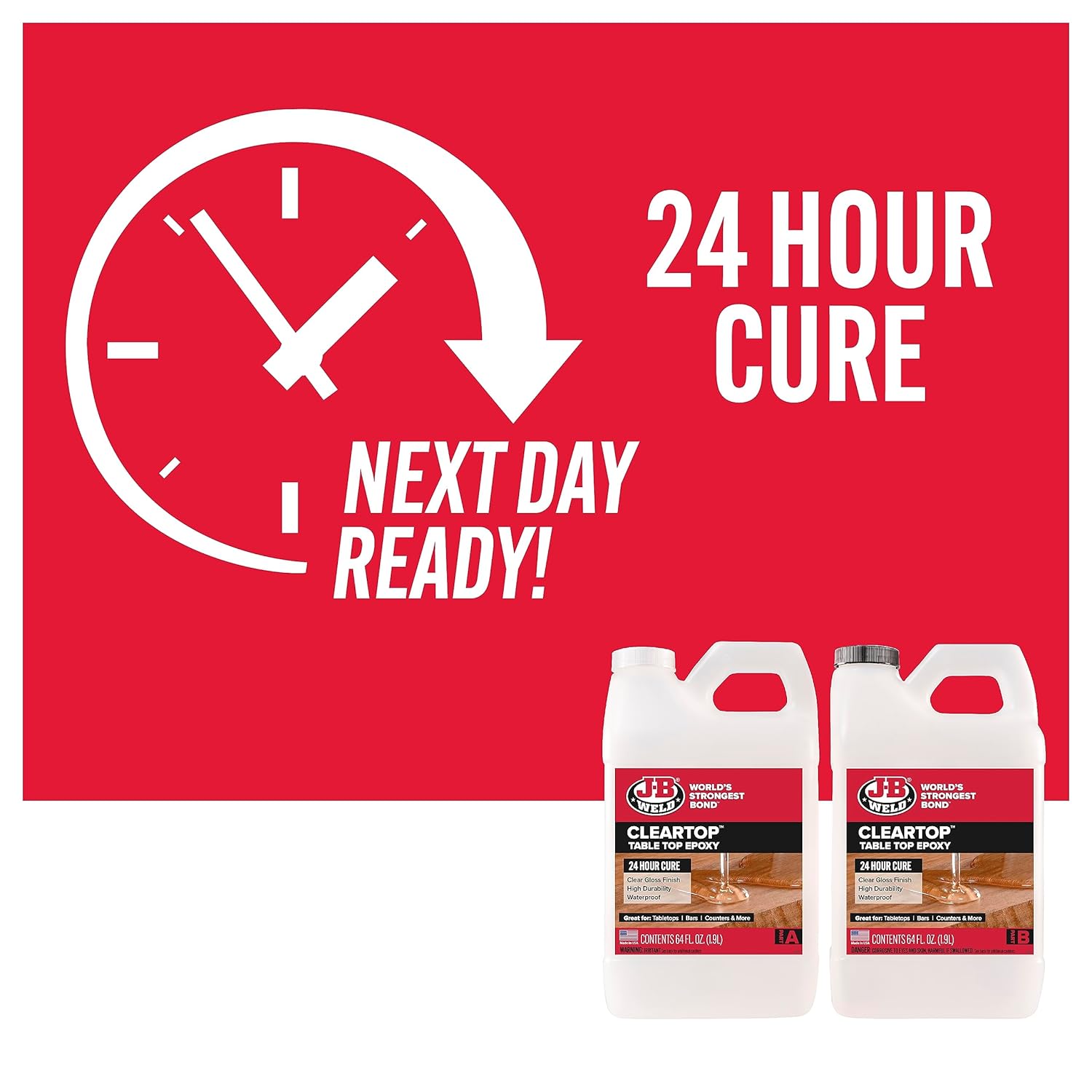 J-B Weld Tabletop Epoxy Resin 1 Gallon