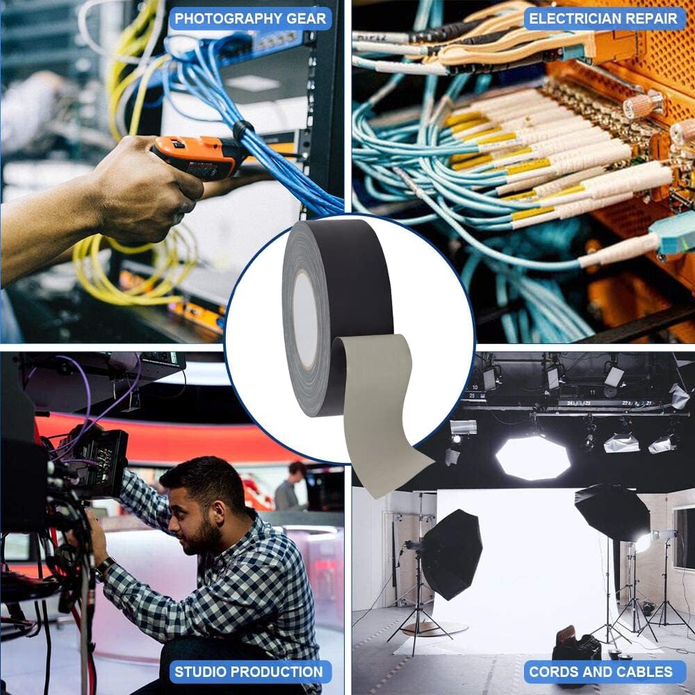 10FT Professional Gaffer Tape Non-Reflective Durable Masking Tape