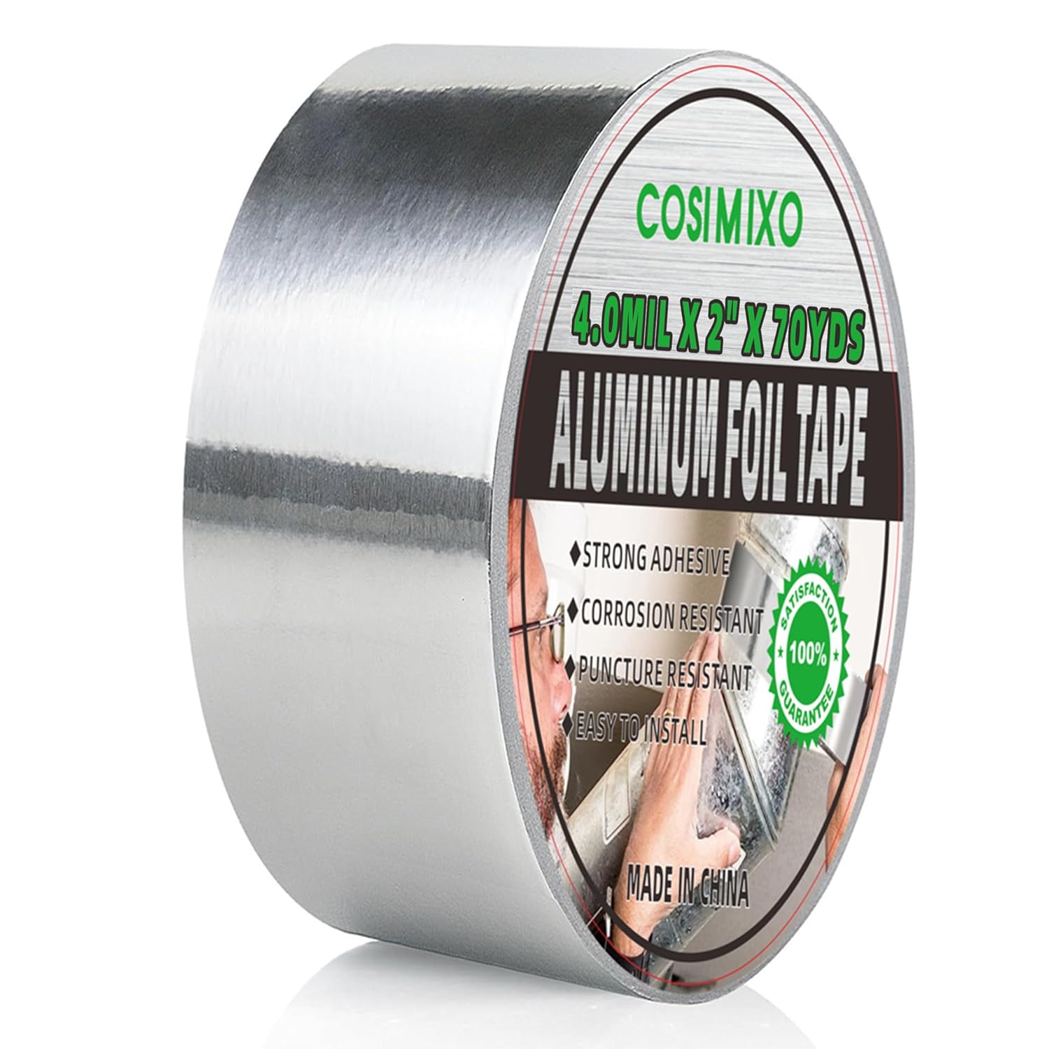 Durable Aluminum Foil Duct Tape for HVAC