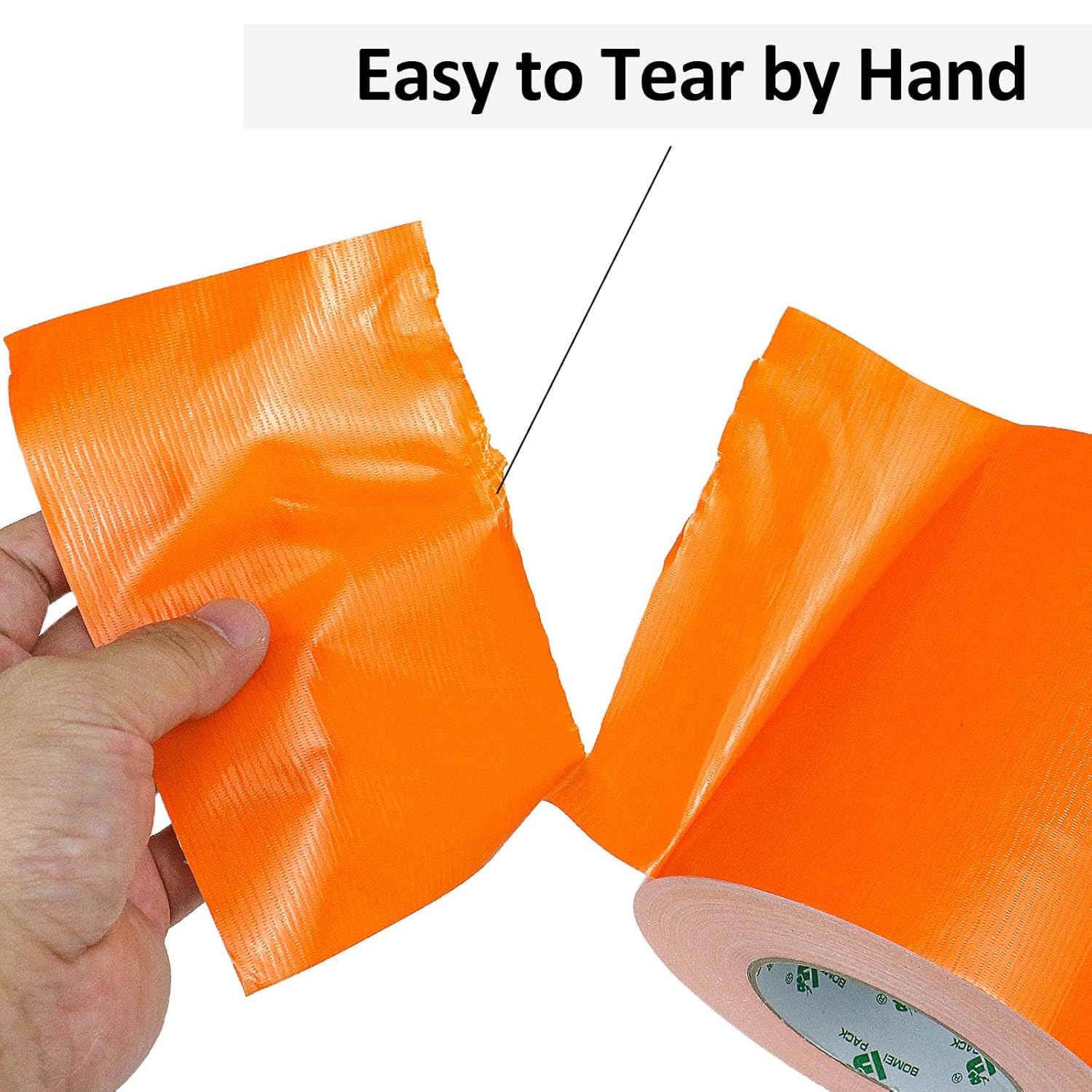 BOMEI PACK 6inch Wide Orange Duct Tape
