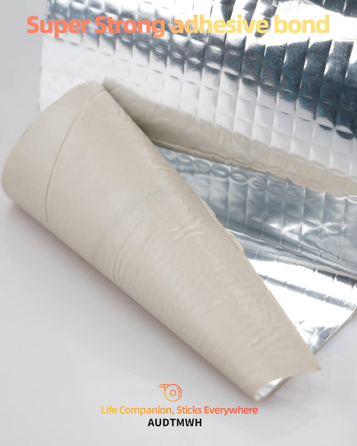 Waterproof Aluminum Butyl Rubber Foil Tape 164ft x 2in