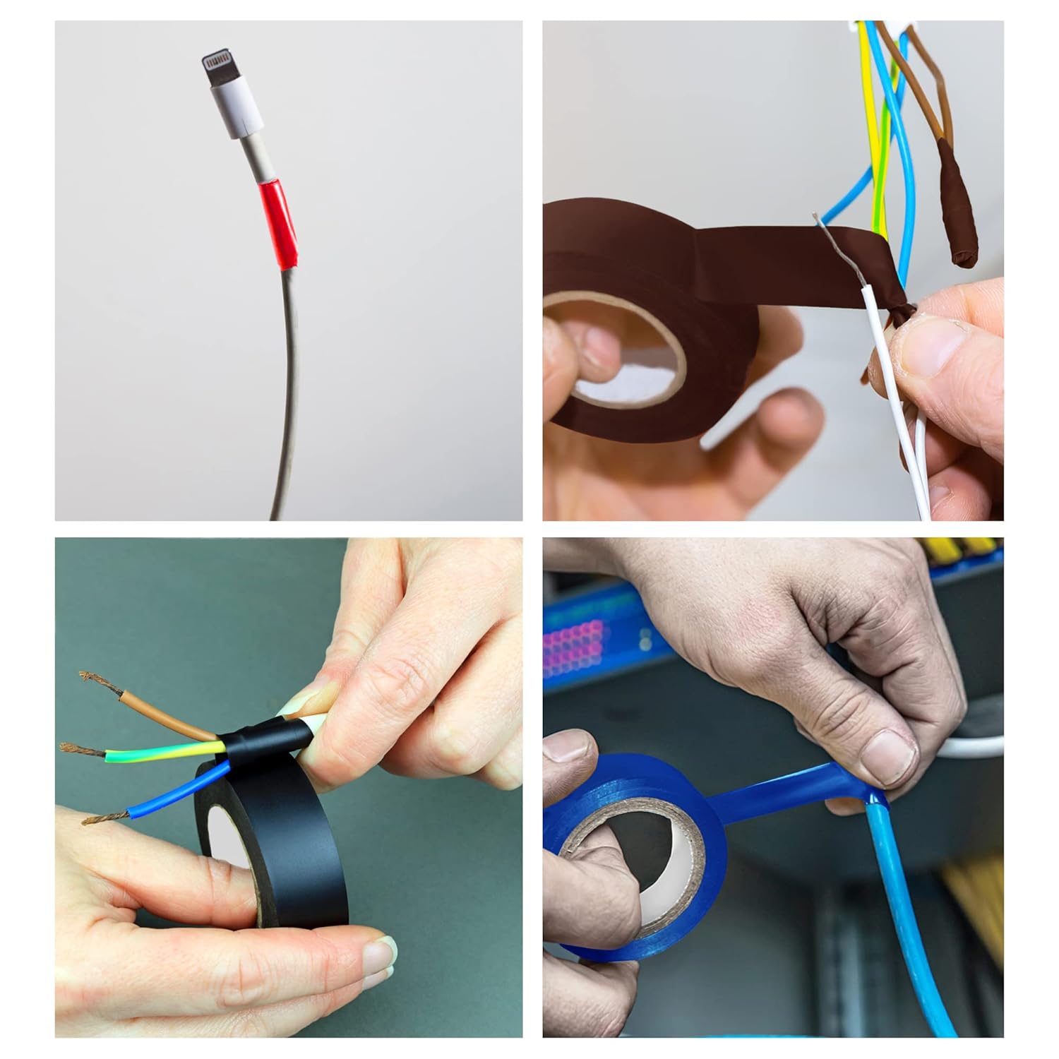 Color-coded electrical tape