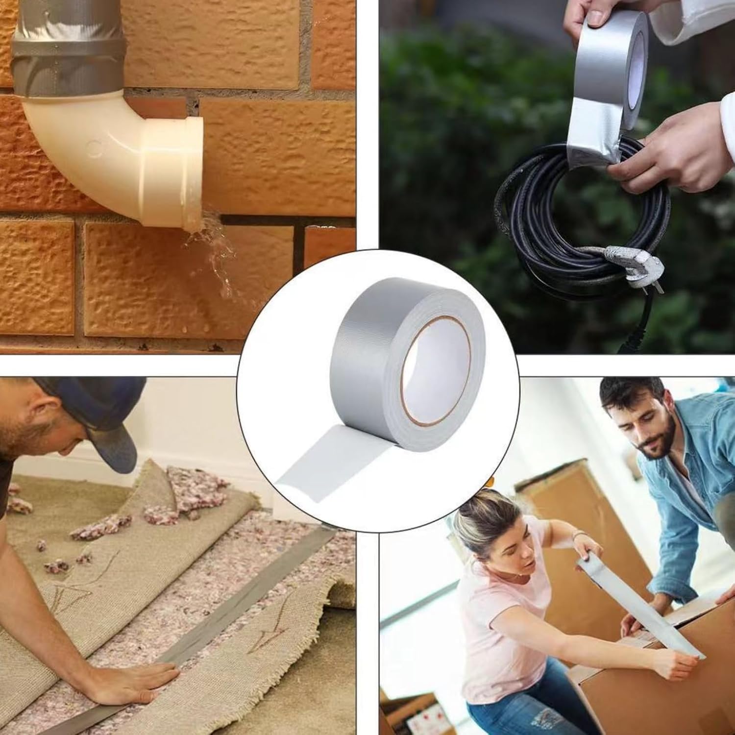 Perfect 2-Pack Duct Tape for Sealing Waterproofing