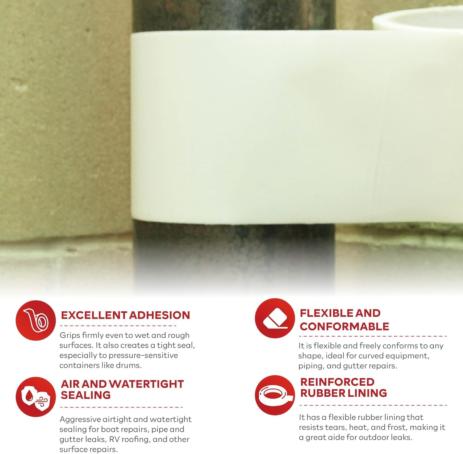 XFasten Waterproof Patch and Seal Tape