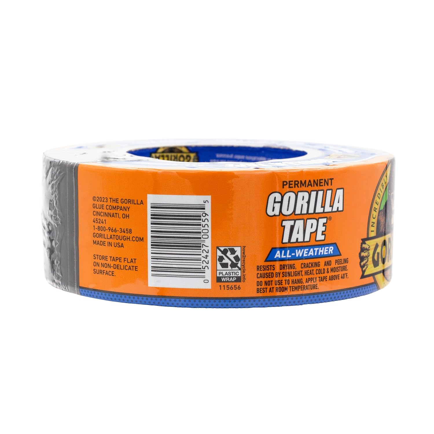Gorilla All Weather Outdoor Waterproof Duct Tape Pack of 2