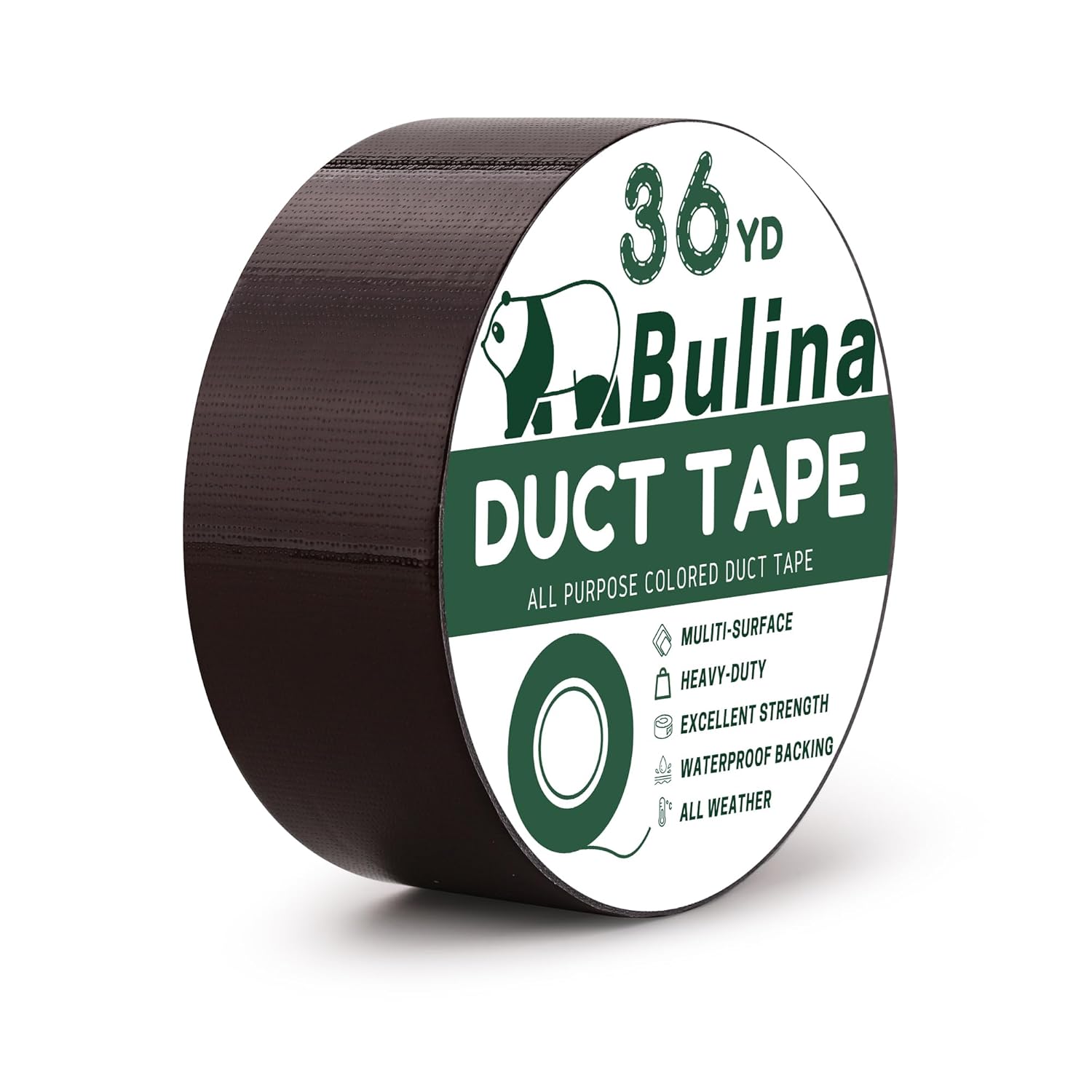 Bulina Duct Tape Dark Brown Heavy Duty 2 x 36yd