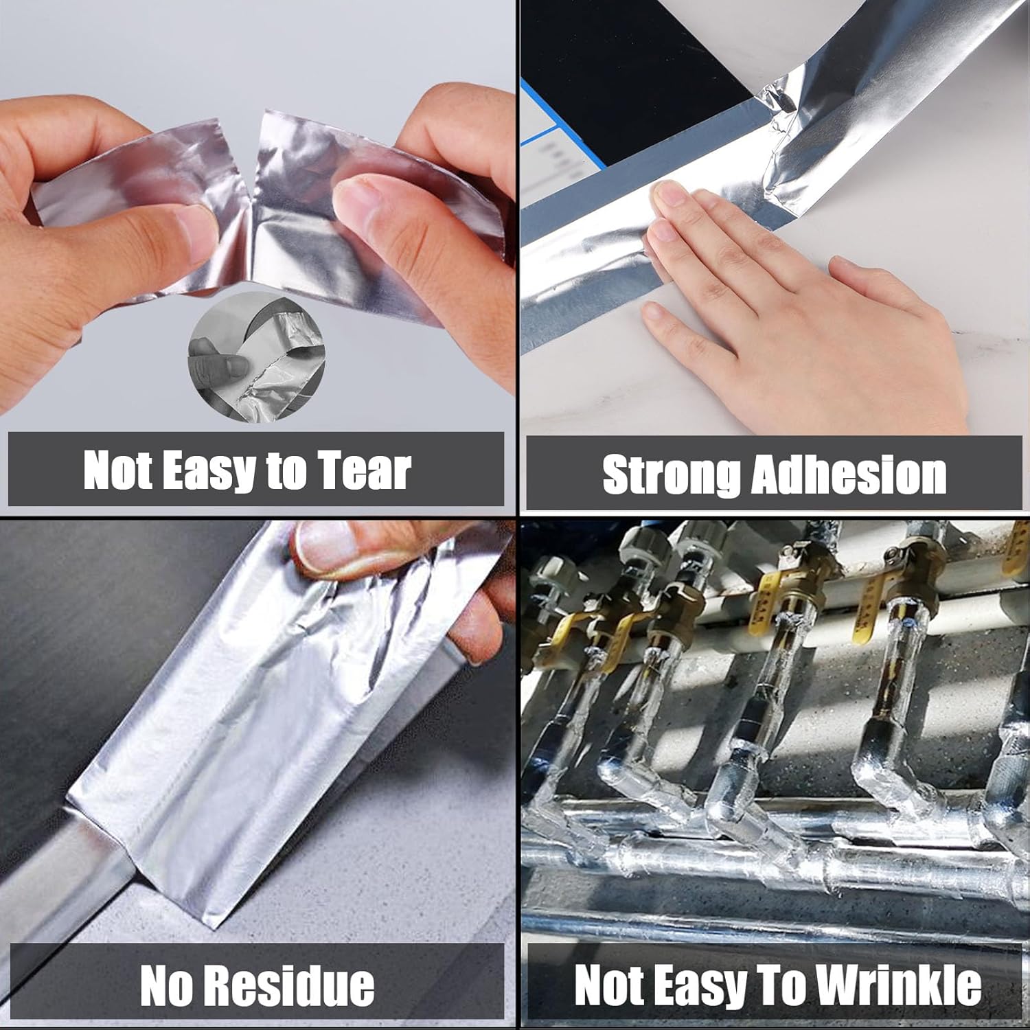 Premium Aluminum Duct Tape for HVAC DryerVent