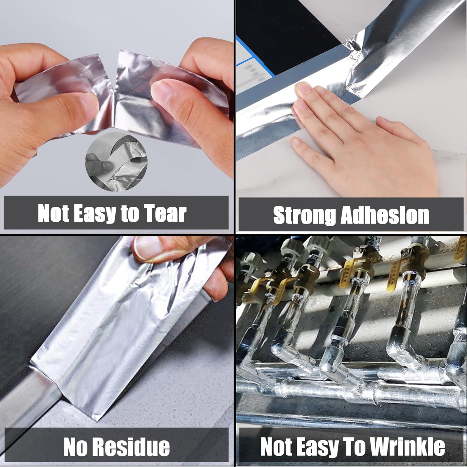 High-Terminal Heat Resistant Aluminum Duct Tape